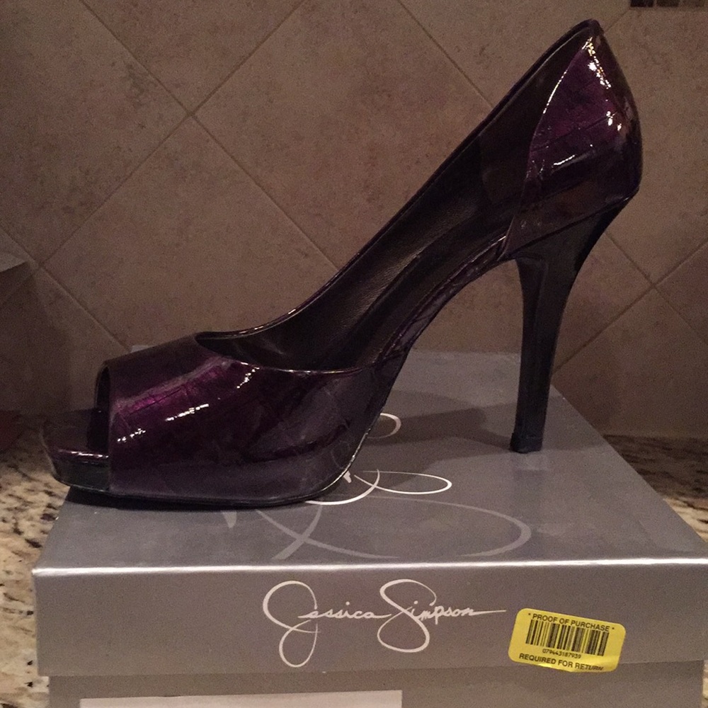 Jessica Simpson Peep Toe Heels